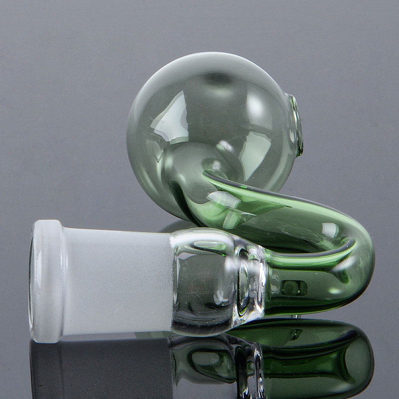 Unico tubo bruciatore a olio in vetro Pyrex occhiali Bong Tubi a cucchiaio 10mm 14mm 18mm Maschio Femmina Strumento tabacco comune Dab Rig Accessori fumatori