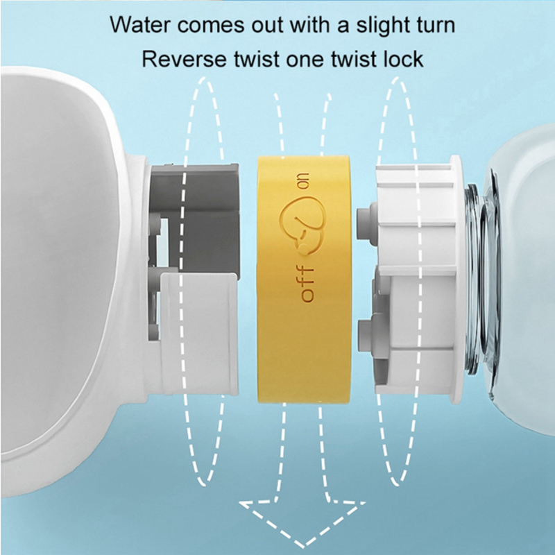 Портативный домашний дозатор для домашних животных, бутылка для пьющего собаки на открытом воздухе 350 мл бутылки с водой