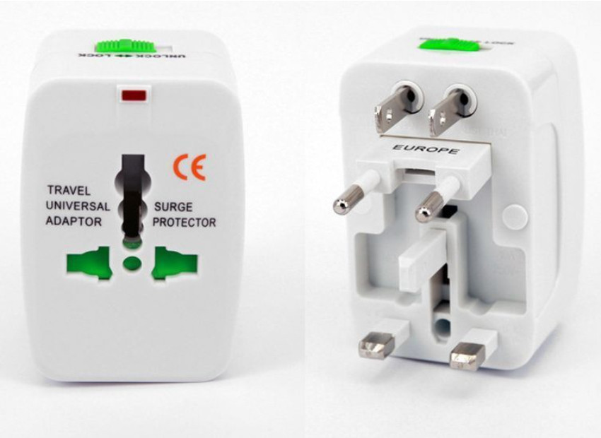 Universal All in One International Travel Power Charger World Adapter Au/Reino Unido/EE. UU./UE