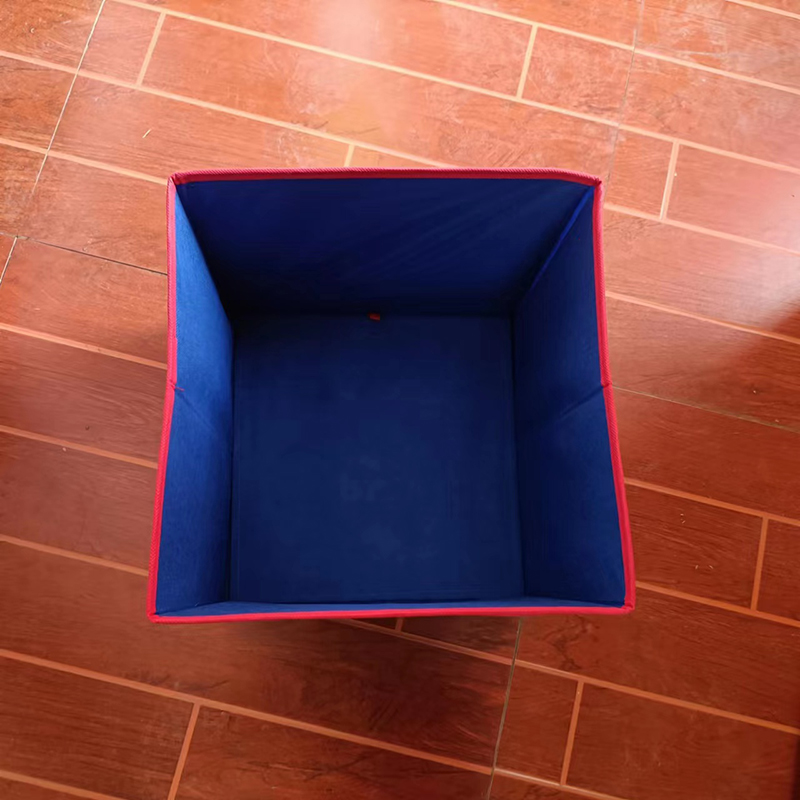 Manufacturer wholesale non-woven fabric storage box fabric storages boxes multi specification clothing sundries sorting boxs