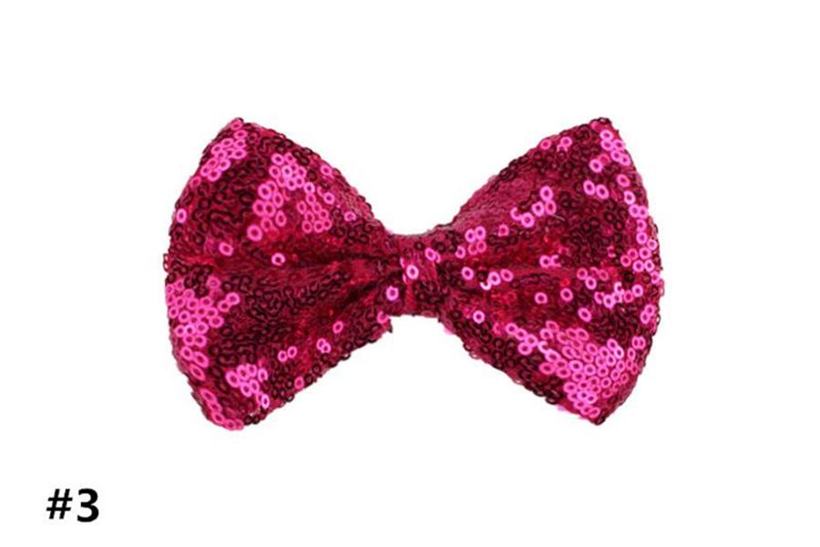 Mode filles cheveux accessoires nœud papillon mignon enfants épingle à cheveux à la main paillettes coiffure pinces à cheveux Barrettes bébé cadeaux