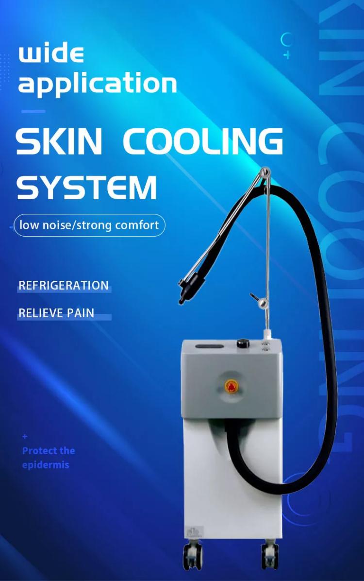 Latest Skin Air Cooling Machine for Laser Temperature Range -4 C to -20C