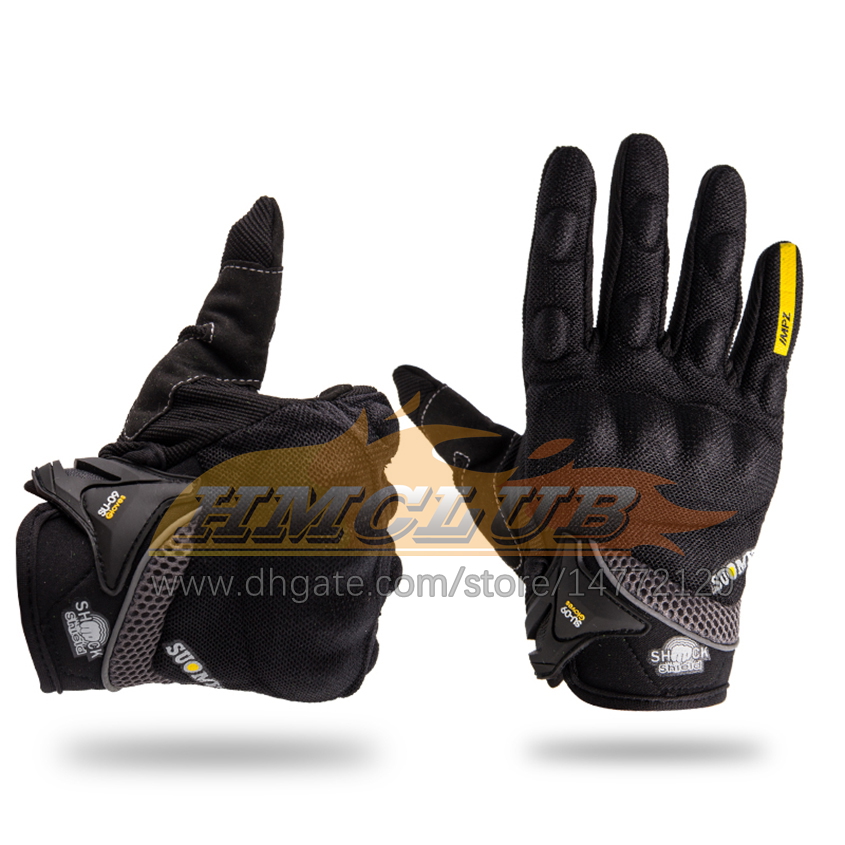 ST226 NUOVI Guanti da moto Verde Motocross Guanti da corsa Guanti da ciclismo Full Finger moto Moto Estate luvas da motocicleta