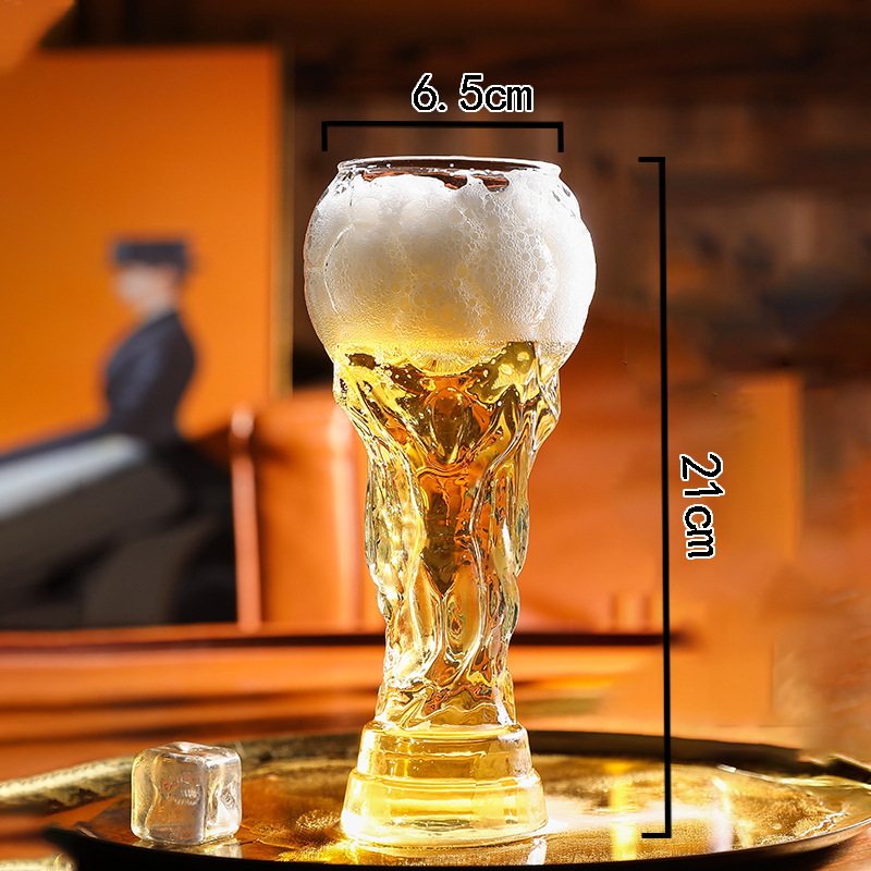 450ml 600ml 800ml Wine glasses Beer Cup Creative World Bar Large Capacity Football Cup Spot Wholesale Z11