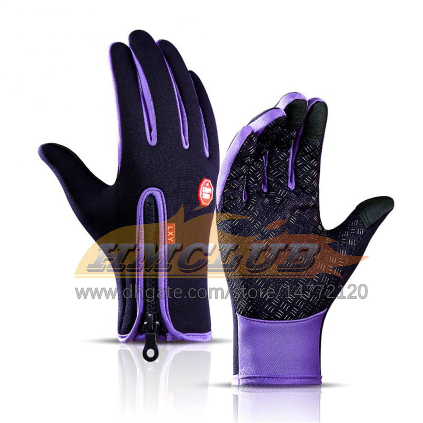 ST219 automne hiver chaud gants hommes femmes écran tactile gants imperméable coupe-vent gants Sports de plein air thermique Ski gant