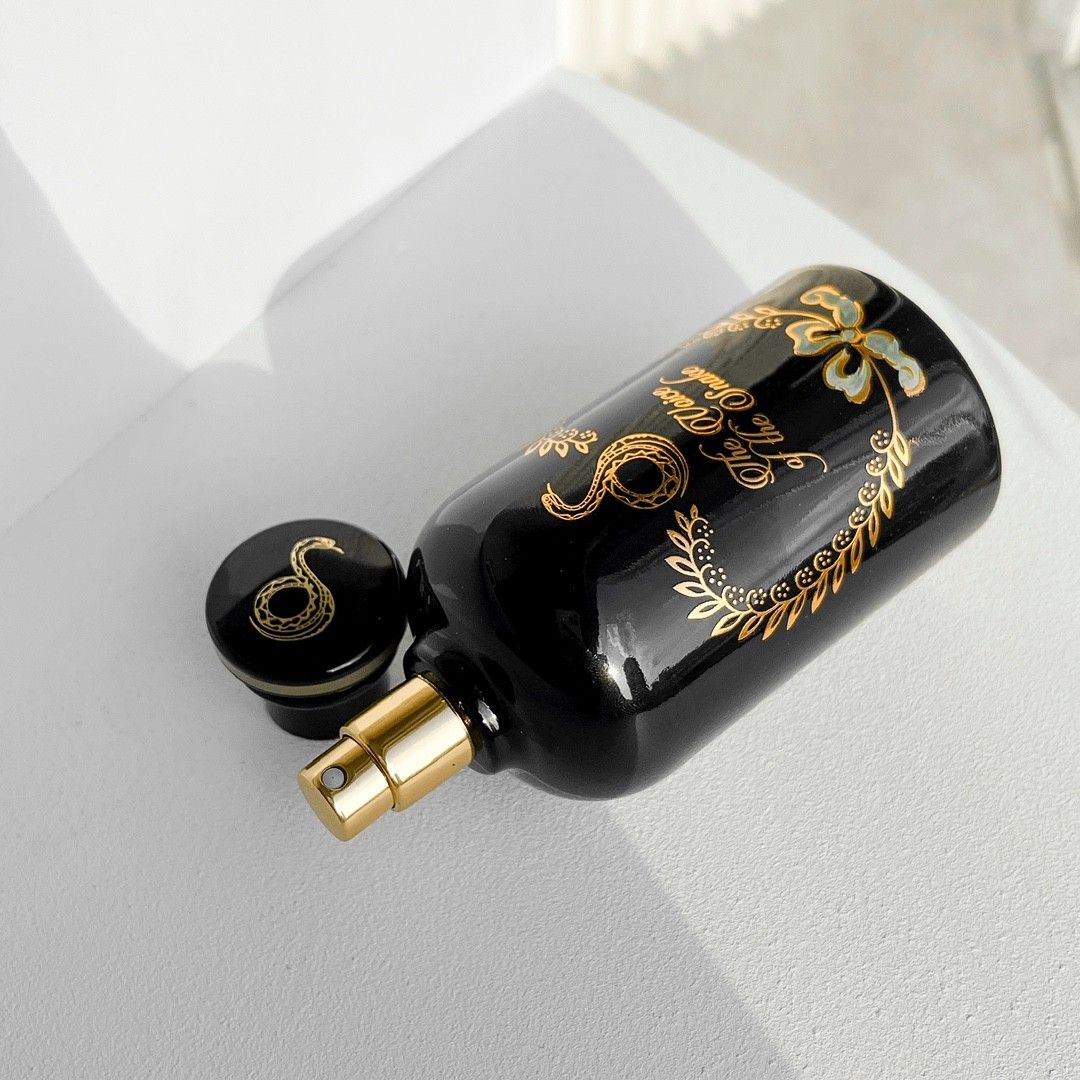 عطور للنساء والرجال برش زجاجة Voice of the Snake Black سعة 100 مل كهدية رائعة عطر يدوم طويلاً