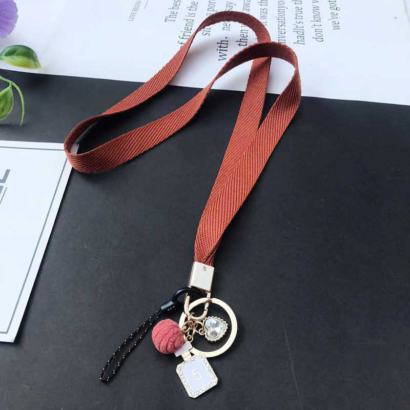 Cell Phone Straps Charms Mobile Lanyard Hanging Neck Leather Pendant for XSMA11/12 Shell Net Celebrity Anti-lost Sling