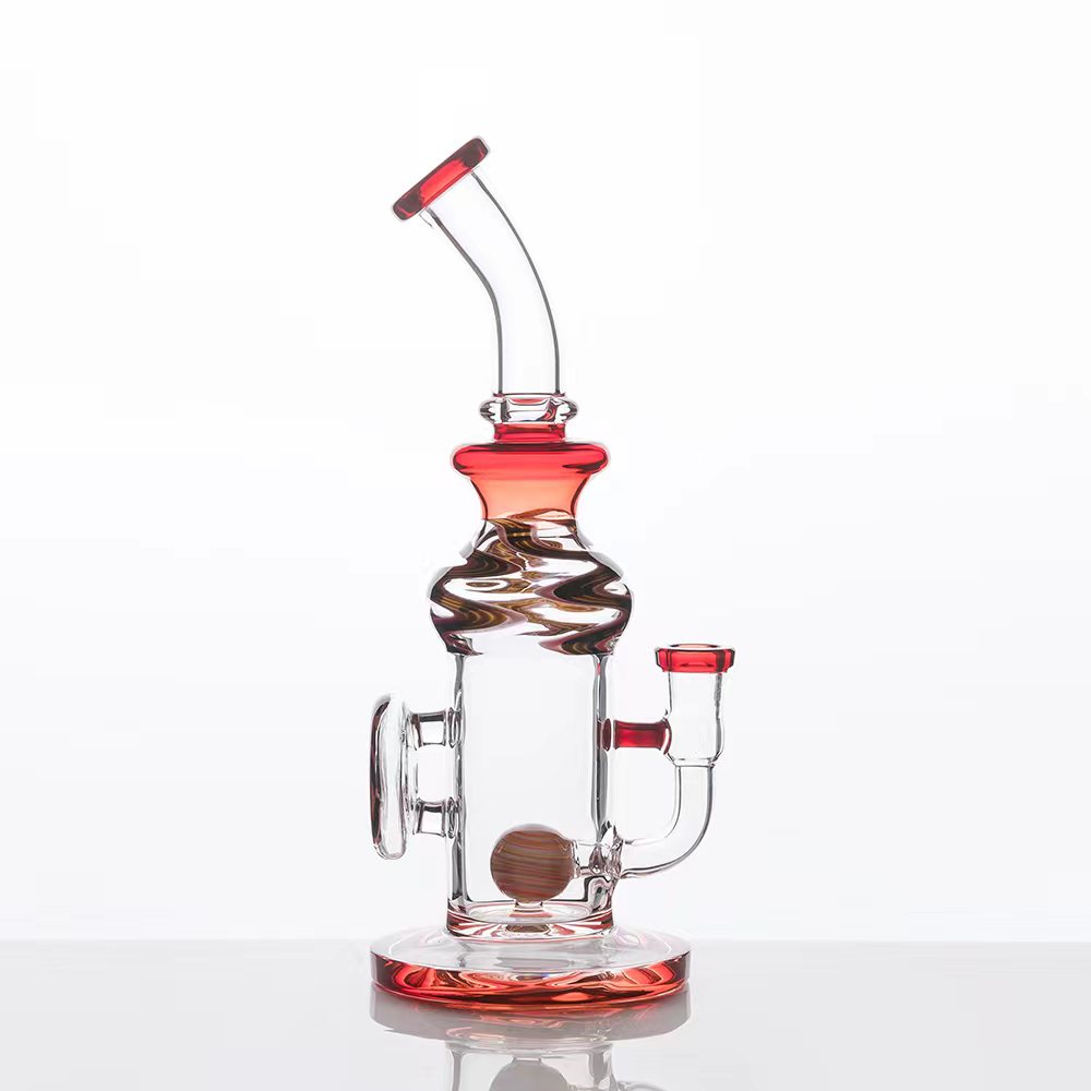 Borossilicate Glass Smoking Pipe Hookahs DAB SLATS ACESSÓRIOS DE TABAÇÃO BONGS DE QUEIMENTO DE ÓLEO BONGS PARA CACKERS ASH CACKERS BRINKING RECYCLER