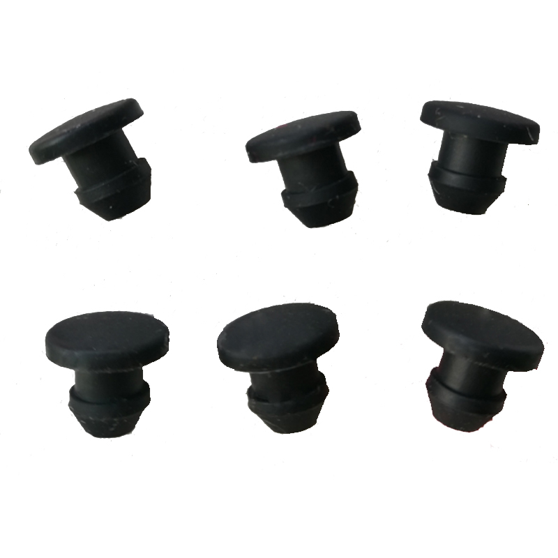 Waterproof circular plug energy saving Black Solid Silicone Rubber Caps T Type Plug Cover Snap-on Gasket Blanking End Seal Stopper 2.5mm-50mm
