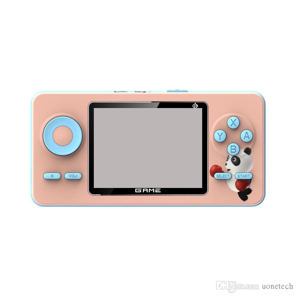 Mini Handheld Game Console Retro يمكن تخزين 520 دعمًا كلاسيكيًا مزدوج تشغيل HD شاشة عرض فيديو شاشة شاشة شاشة كبيرة للطفل S5