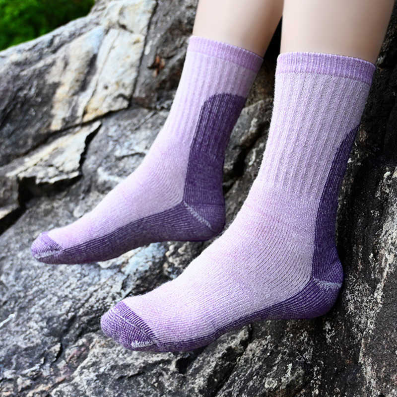 3 paren /6 kleuren mannen en vrouw merino wol casual bemanning sokken winterveer warme dikke sokken beste kwaliteit wol