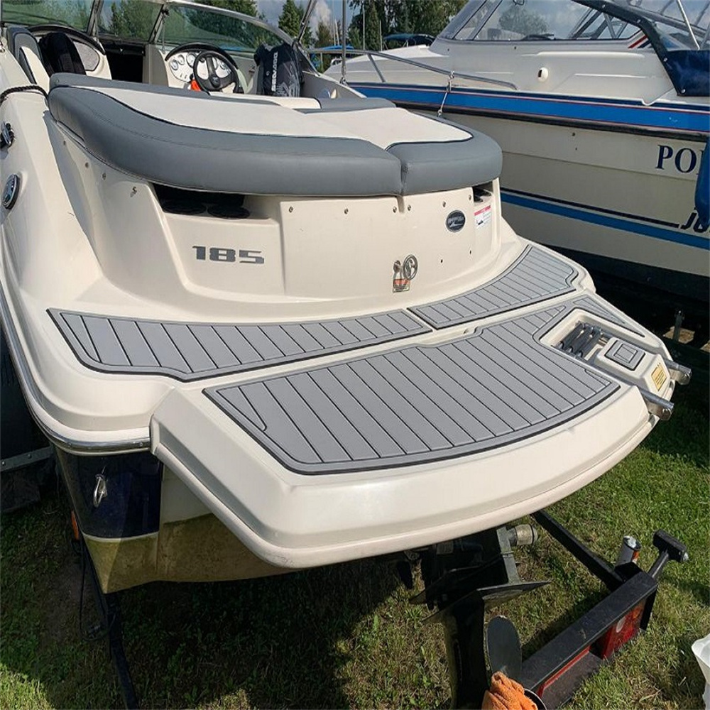 2006 Sea Ray 240 Sundeck Swim Platform Pad Boat EVA Foam Teak Deck Floor Mat