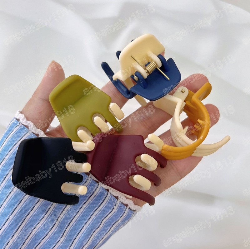 Women Multicolor Mini Small Hair Claws Chic Barrettes Crab Hairpins Styling Clips Girls Lady Headwear Hair Accessories