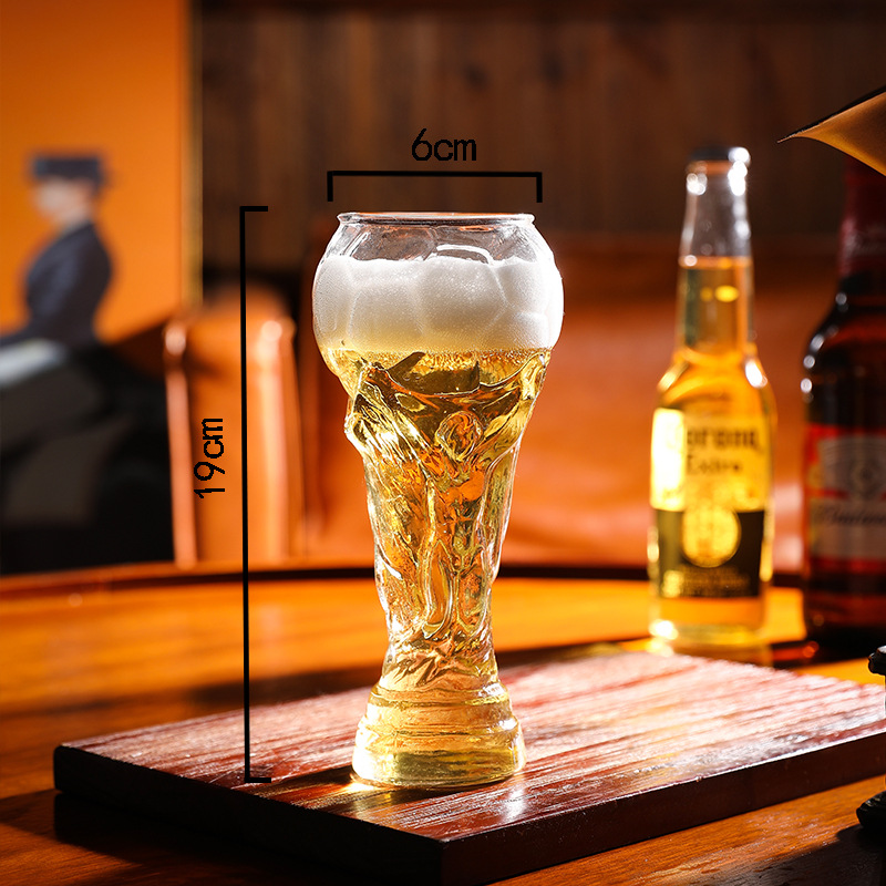 450ml 600ml 800ml Wine glasses Beer Cup Creative World Bar Large Capacity Football Cup Spot Wholesale Z11