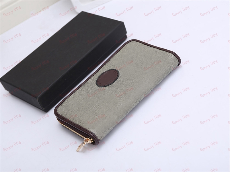 Designer Wallet Long And Short Purses Classical Luxury Purse Multi-Level Check Folder Card Holders Key Pouch Coin Wallets Single Zipper