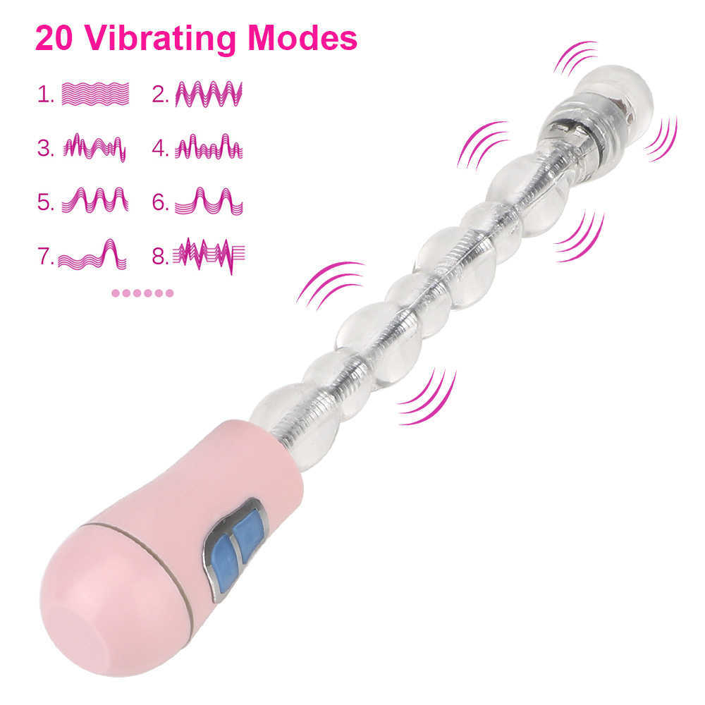 Skönhetsartiklar flexibel rumpa plugg anal pärlor vibratorer för kvinnor långa dildos vaginal bröstmassager onani kvinnliga sexiga leksaker vuxna erotiska