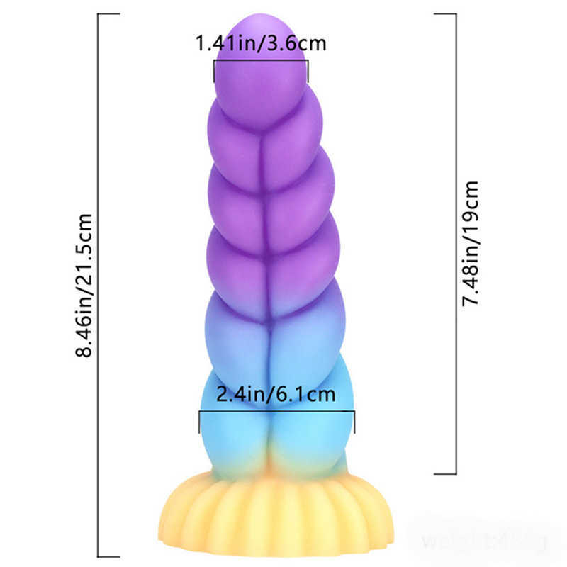 Artículos de belleza juguetes anales sexy de silicona para Mujeres Hombres Bdsm Buttplug masturbadores Plug Dildo Pull Bead ual Dildos Adult 18 Shop