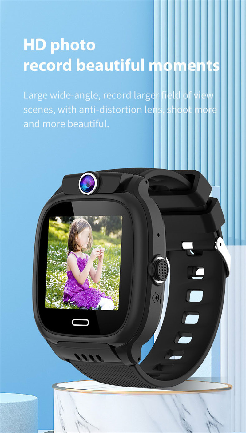 Kids Smart Watches Sim Card Video Call Voice Chat Waterdicht SOS GPS LBS WIFI Locatie Camera Alarm Smartwatch Boys Girls For IOS Android Childrens Y31