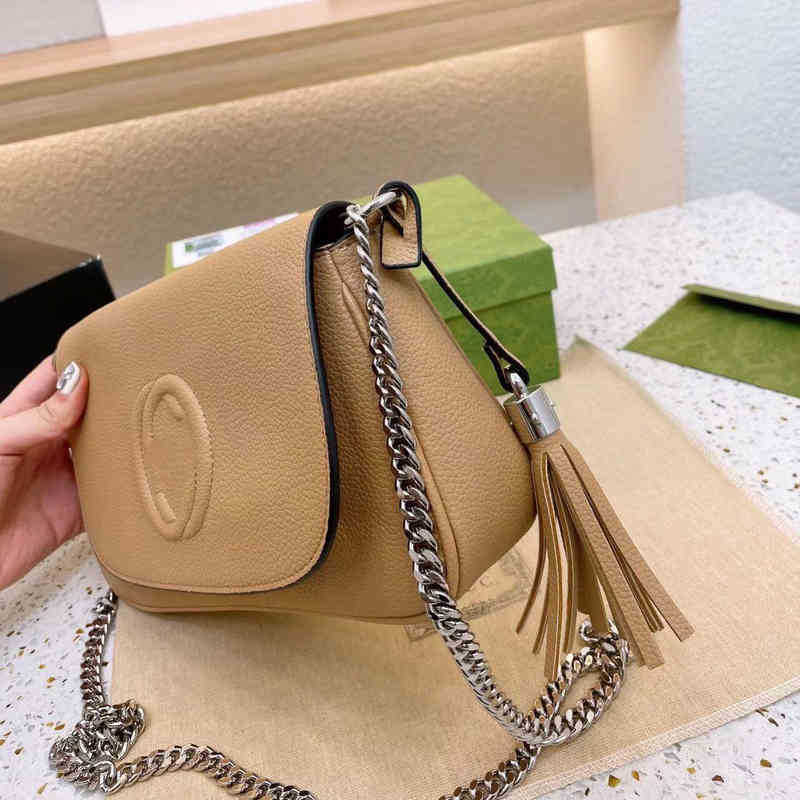 حقائب عائلة 2023 الخريف والشتاء الجديد Blondie Bage Bag Long Long Counder Sitenger Round Roundlocking Mini Handbag Pur205n