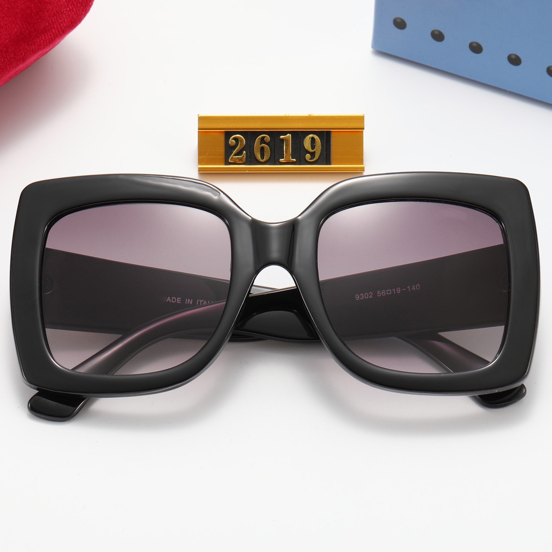 Designer óculos de sol clássico óculos óculos de proteção ao ar livre praia pc óculos de sol para homem mulher mix cor opcional 2619252t