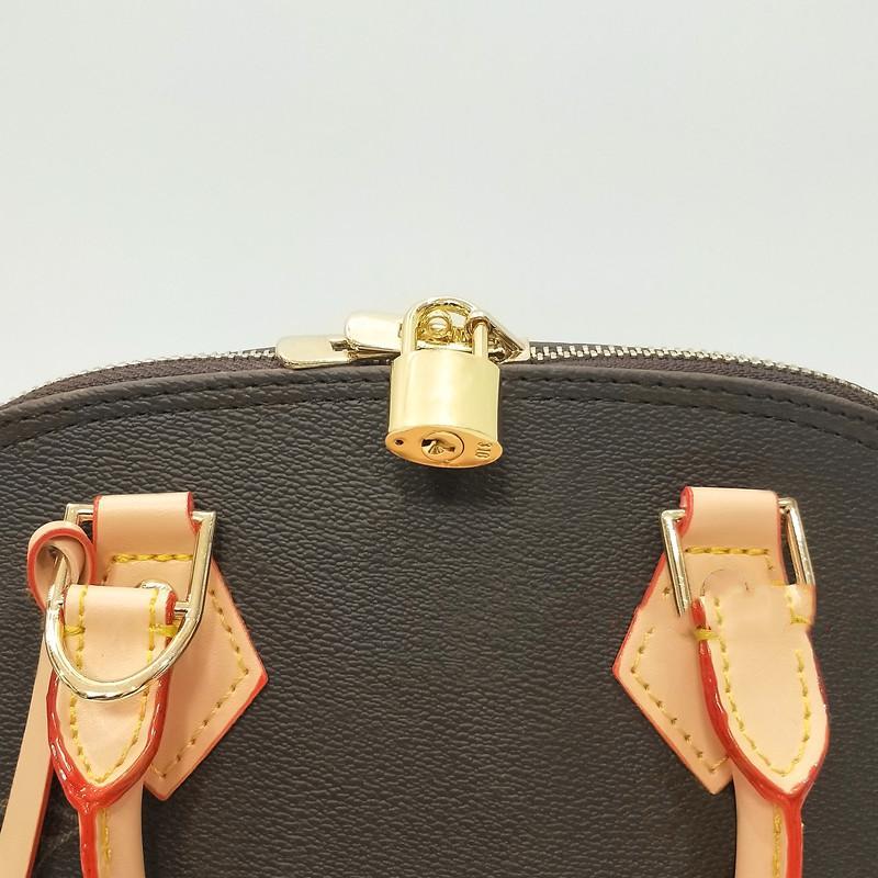 Anahtar Kilit omuz askısı M53152 ile Tasarımcılar Alma BB 25cm Shell Çanta lüks Tasarımcı çanta Kadın Omuz Çantaları çanta