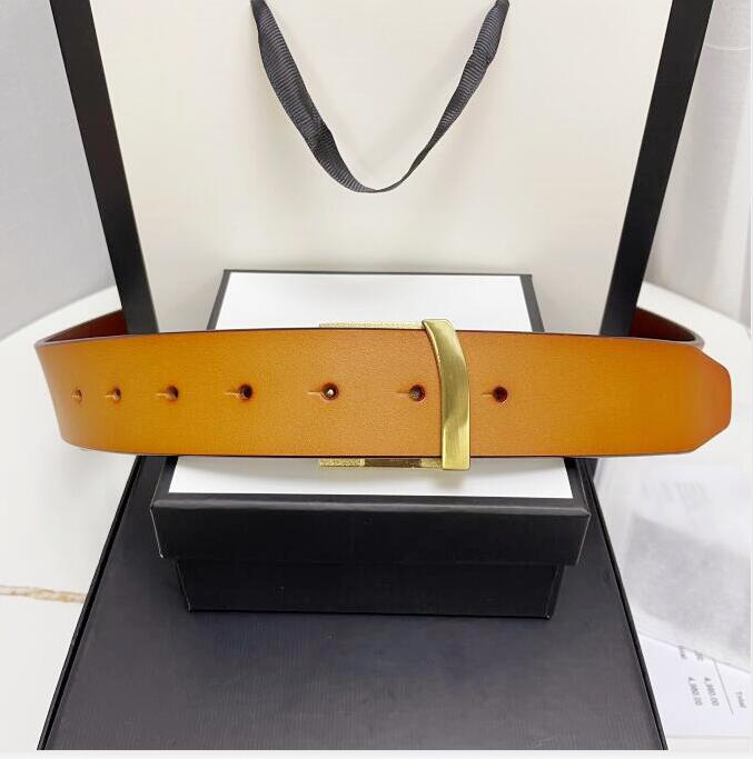 2023 Fashion Belts Womens and Men Designers Belt Leather Black Brown Classic Casual Belt Cinturones de Dise With Present Box A1181J