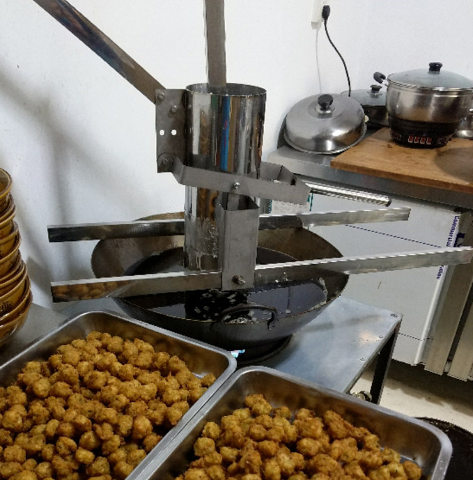 Коммерческие кухонные инструменты для создания фрикадельки Машина Ручное оборудование для формирования овощного шарика