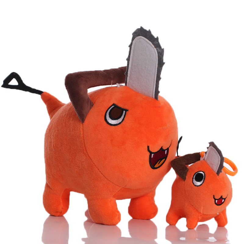 Doldurulmuş hayvanlar boyutu 25cm Peluş Chainsaw Man Demon Porchita bebekleri çocuklar ve arkadaş için bir hediye olarak