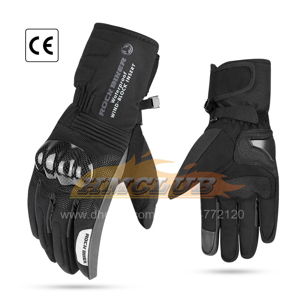 ST392 nouveaux gants d'hiver de moto écran tactile gants d'extérieur motocross rue hors route gant de vélo imperméable coupe-vent guantes moto