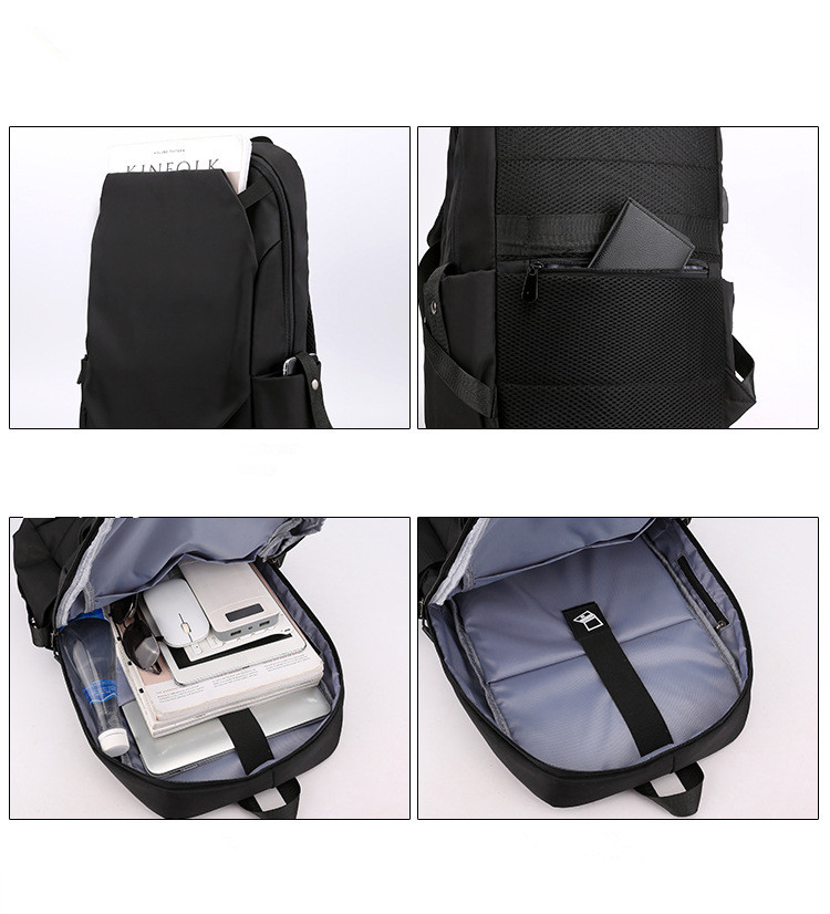 LLR9004 Sacs à dos pour hommes étudiants sac pour ordinateur portable sacs d'exercice de sport sac à dos voyage décontracté garçons filles sac à dos d'école en plein air Oxford Clo5087817