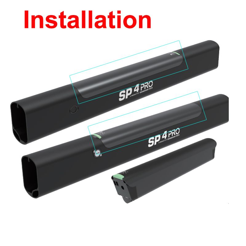 Batterie de remplacement pour vélo électrique Wallke X3 Pro Step-Thru 36V 48V 16Ah 17.5Ah 19.2Ah 21Ah batterie de vélo électrique cachée