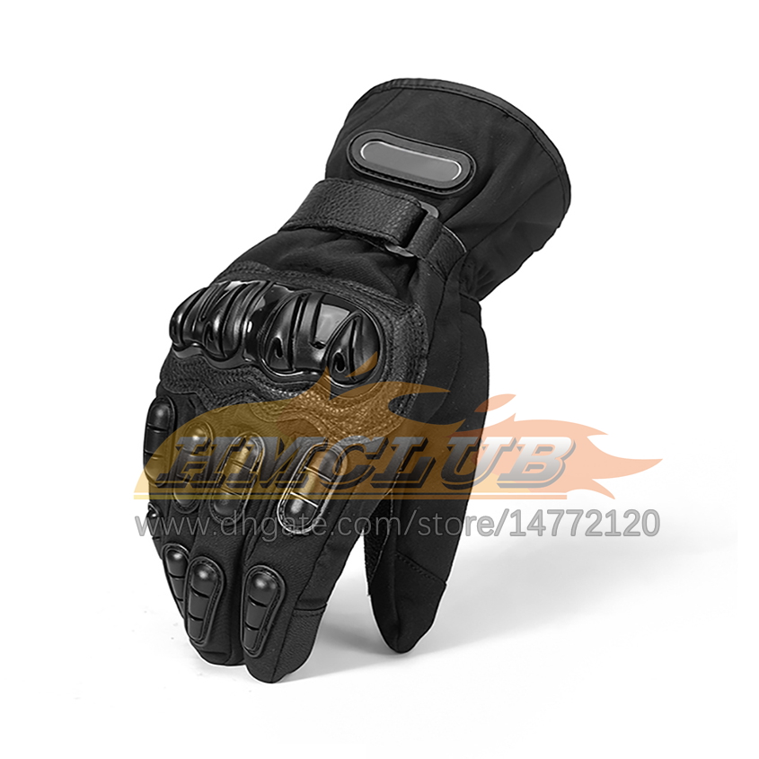 ST248 Guanti moto invernali Guanti a dita intere Touchscreen impermeabile Donna Uomo Snowboard Motoslitta Equitazione Motociclista Protezione