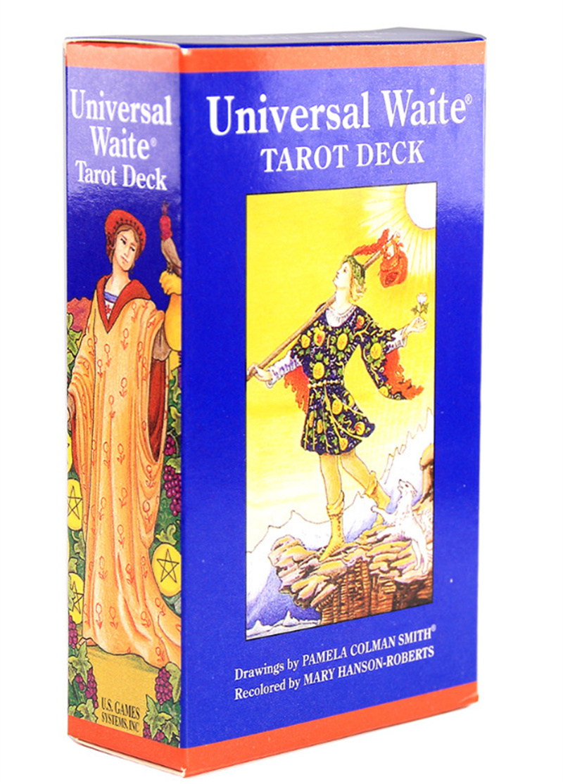Gioco di tarocchi Witch Rider Smith Waite Shadowscapes Wild Tarot Deck Carte da gioco da tavolo con scatola colorata Versione inglese D83