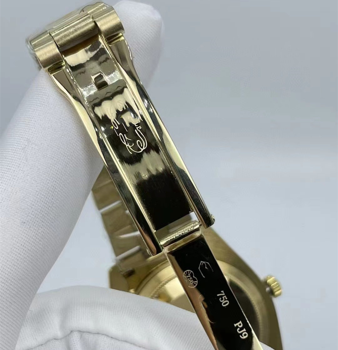 Montre automatique en diamant tridimensionnel intégré taille 41mm échelle numérique verre saphir fonction étanche pour les cadeaux de Noël