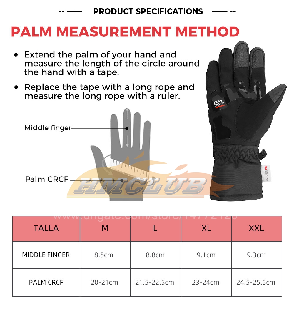 ST392 NYA MOTORCYCLE Vinterhandskar Peksk￤rm Utomhushandskar Motorcross Street Off Road Cykel Glove Waterproof Windproof Guantes Moto