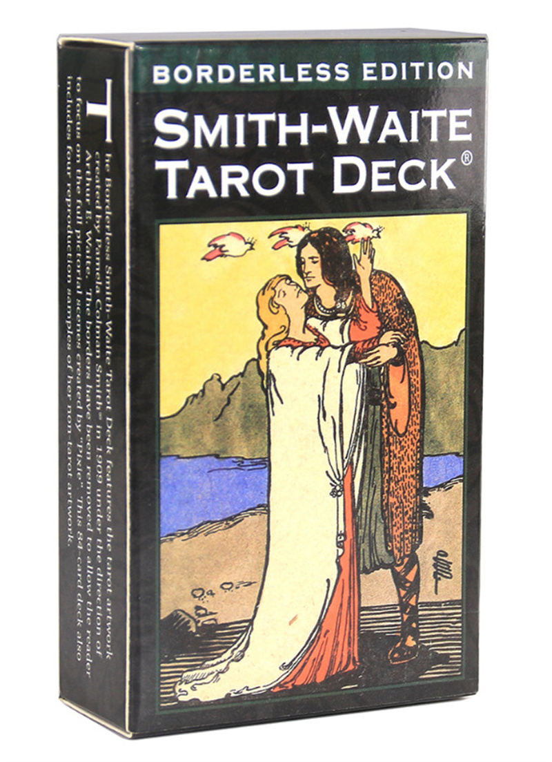 Tarots Game Witch Rider Smith Waite Shadowscapes Wild Tarot Deck -bord spelkaarten met kleurrijke doos Engelse versie D83