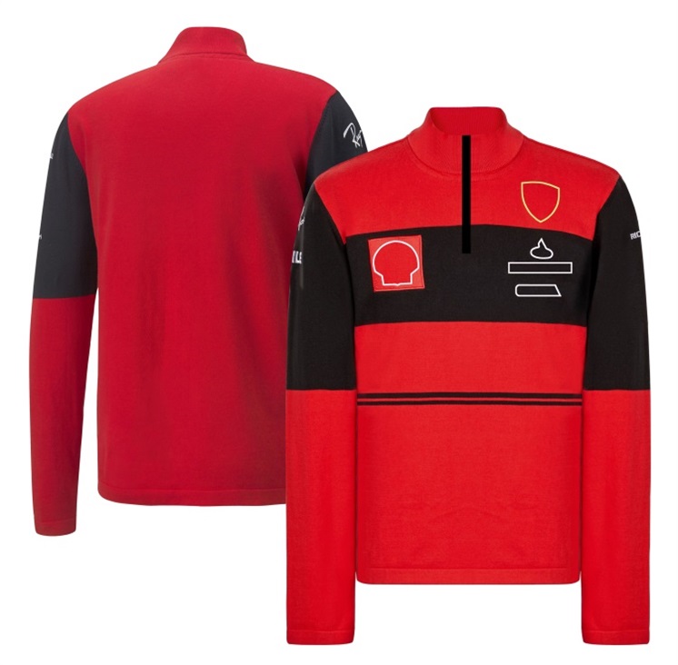 F1 Team 2022 Sports Veste à manches longues Casual manteau de course masculine pour hommes