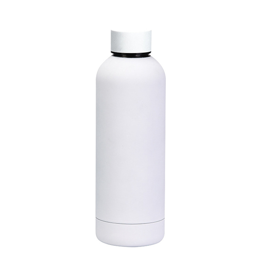 500 ml colorido de aço inoxidável esportes de água garrafa de água grande capacidade fosca ao ar livre portátil Térmico Térmico Vac1625094