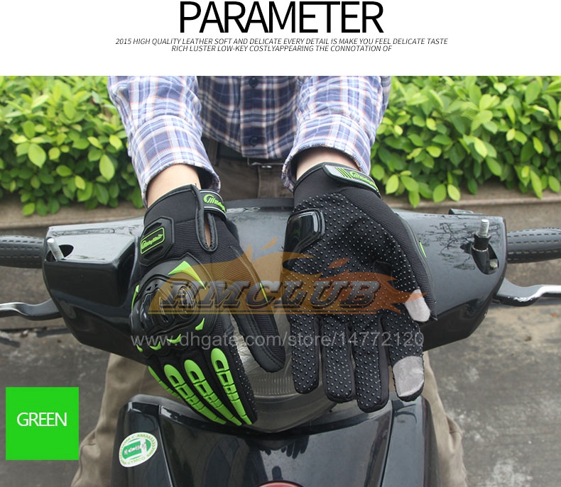 ST486 Motorcycle Gloves Man Wearable Moto Motocross Breath Touch Screen Racing Motorbike Bicycle Protective Gears Glove