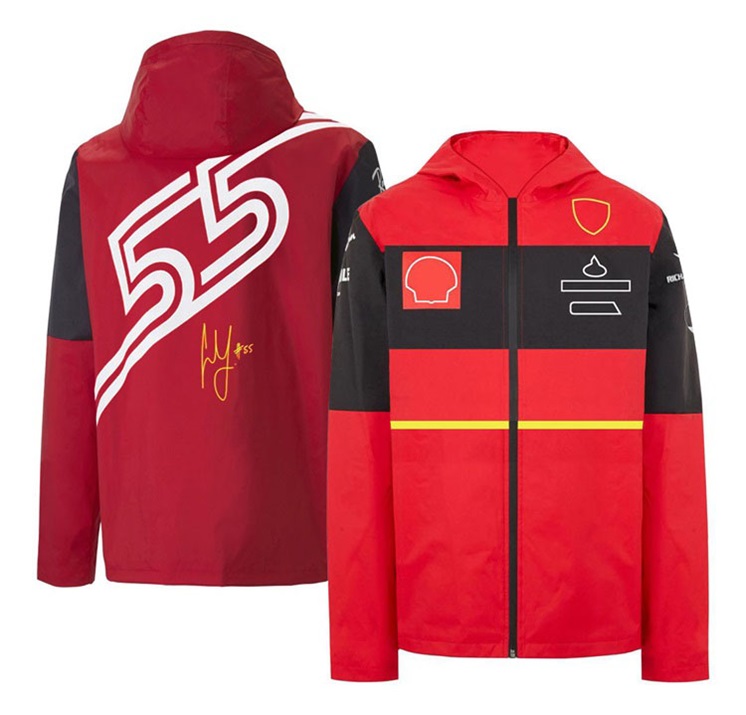 F1 Team Driver's Clothing Nieuwe raceserie Sporttrui casual sport herenjas