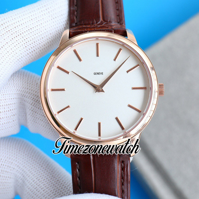 MKF 40 mm tradycja Ultra-thin 43076/000p-9875 męska zegarek A9015 Automatyczne szary markery kijowe stalowe paski skórzane zegarki TWVC TimeZoneWatch E173