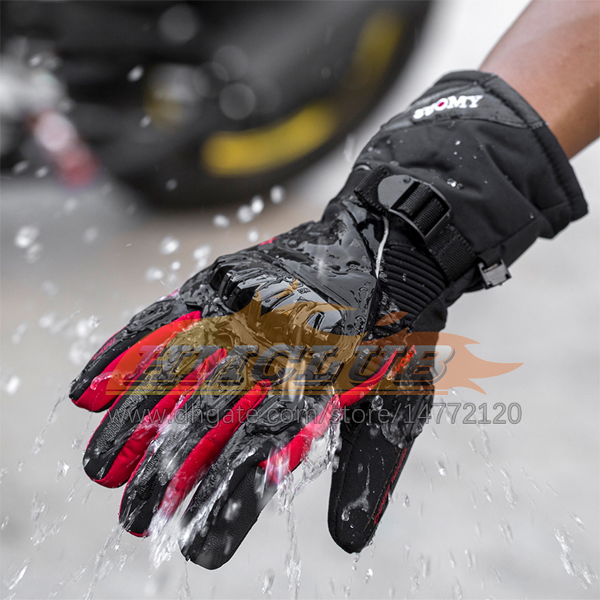 ST291 Winter warme Motorradhandschuhe 100 % wasserdicht winddicht Guantes Moto Luvas Touchscreen Motosiklet Eldiveni Protective