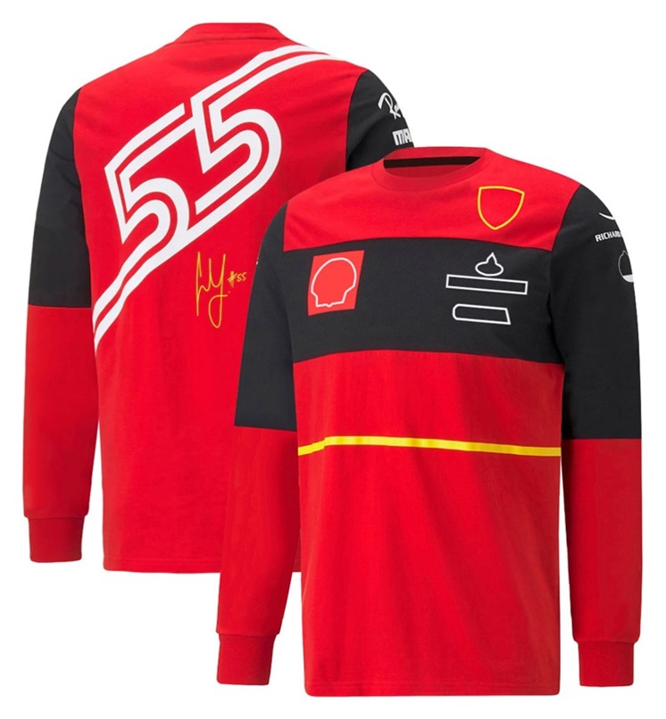 F1 Team Driver's Clothing Nieuwe raceserie Sporttrui casual sport herenjas