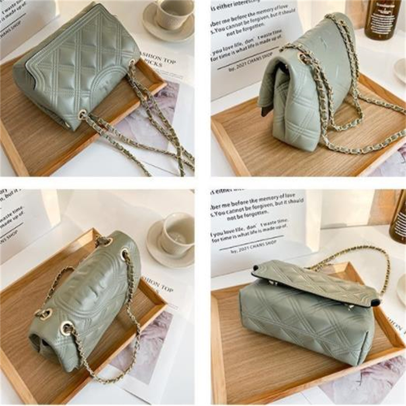حقائب مصممة حقائب اليد الكتف الكتف Crossbody Bags سلسلة القابض رفرف حقيبة أزياء الرسول محفظة بالجملة
