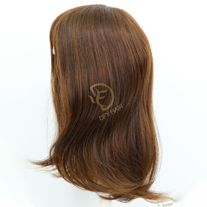 Wigs's Wigs Europe Womens Lunghezza capelli da 14 pollici a fondo singolo Capelli Top Factory Wholesale all'ingrosso
