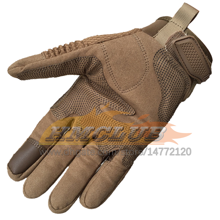 ST297 Peksk￤rm PU L￤der Motorcykelhandskar Skyddsutrustning Motorcykel Moto Motocross Racing Biker Riding Gloves