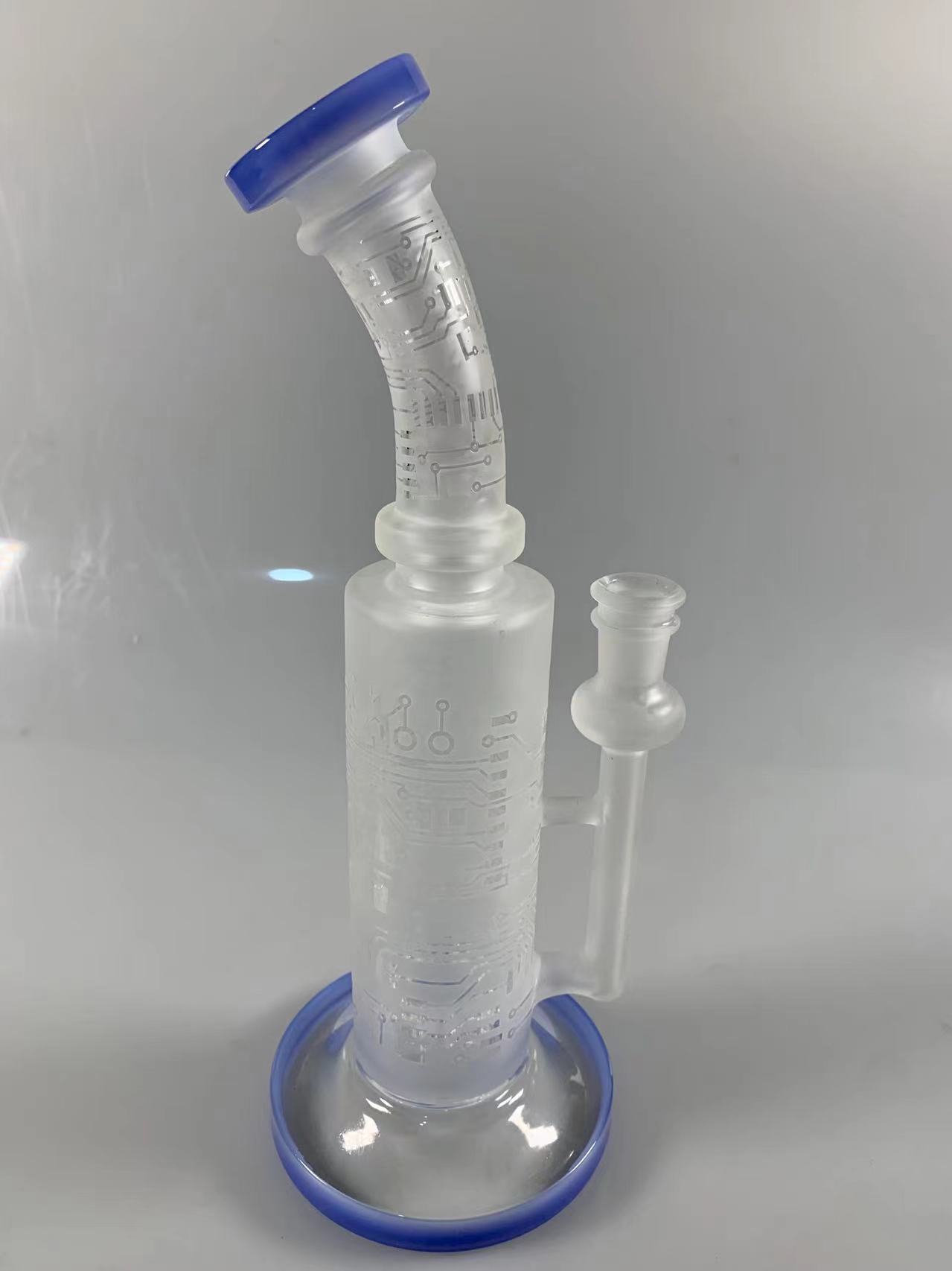 2022 Borosilicaat Glas Rookpijp Hookahs Hookahs Dab Rigs Rookaccessoires Olie Burner Shisha Bongs voor Ash Catchers Sex Toys Belt The Radium Bong