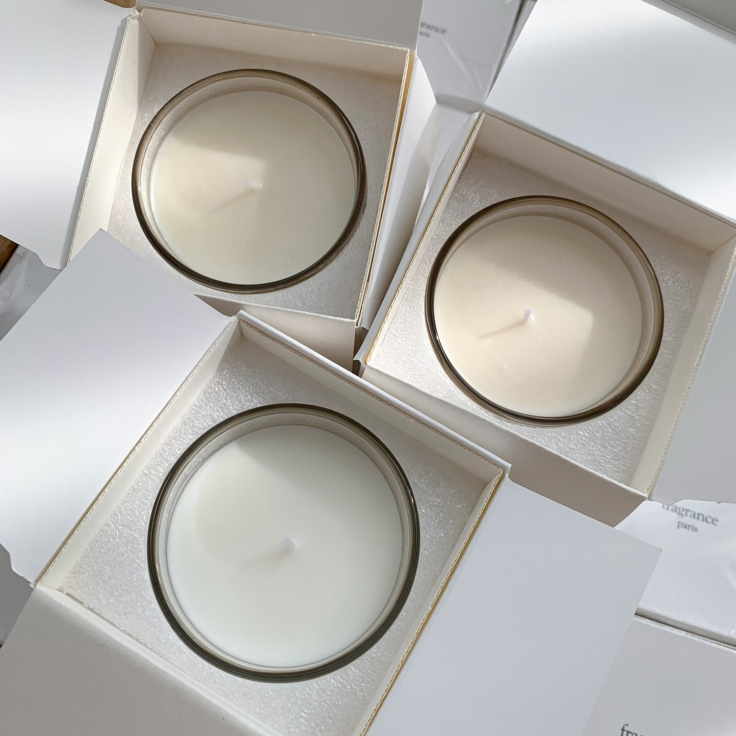 190 グラム香りキャンドルロマンチックな新鮮な光と香り持続エアフレグランスキャンドル家の装飾コレクションアロマセラピーギフト