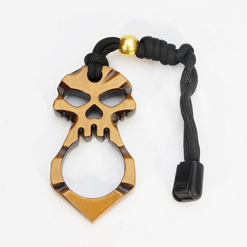 Zelfverdediging Keychains Emergency Escape Broken Window Tool Persoonlijke Safty Talon Skull Keychain Charm CAR Keychain 