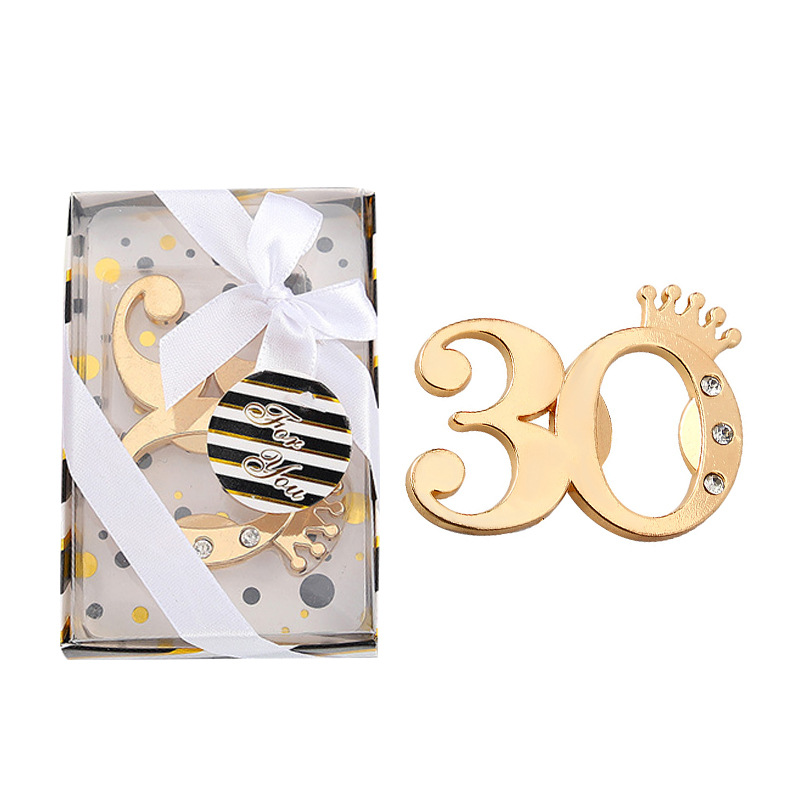 Number 70 Bottle Opener Party Favors 70th Anniversary Keepsake 70th Birthday Gifts Banquet Giveaways Beer Cap Opener